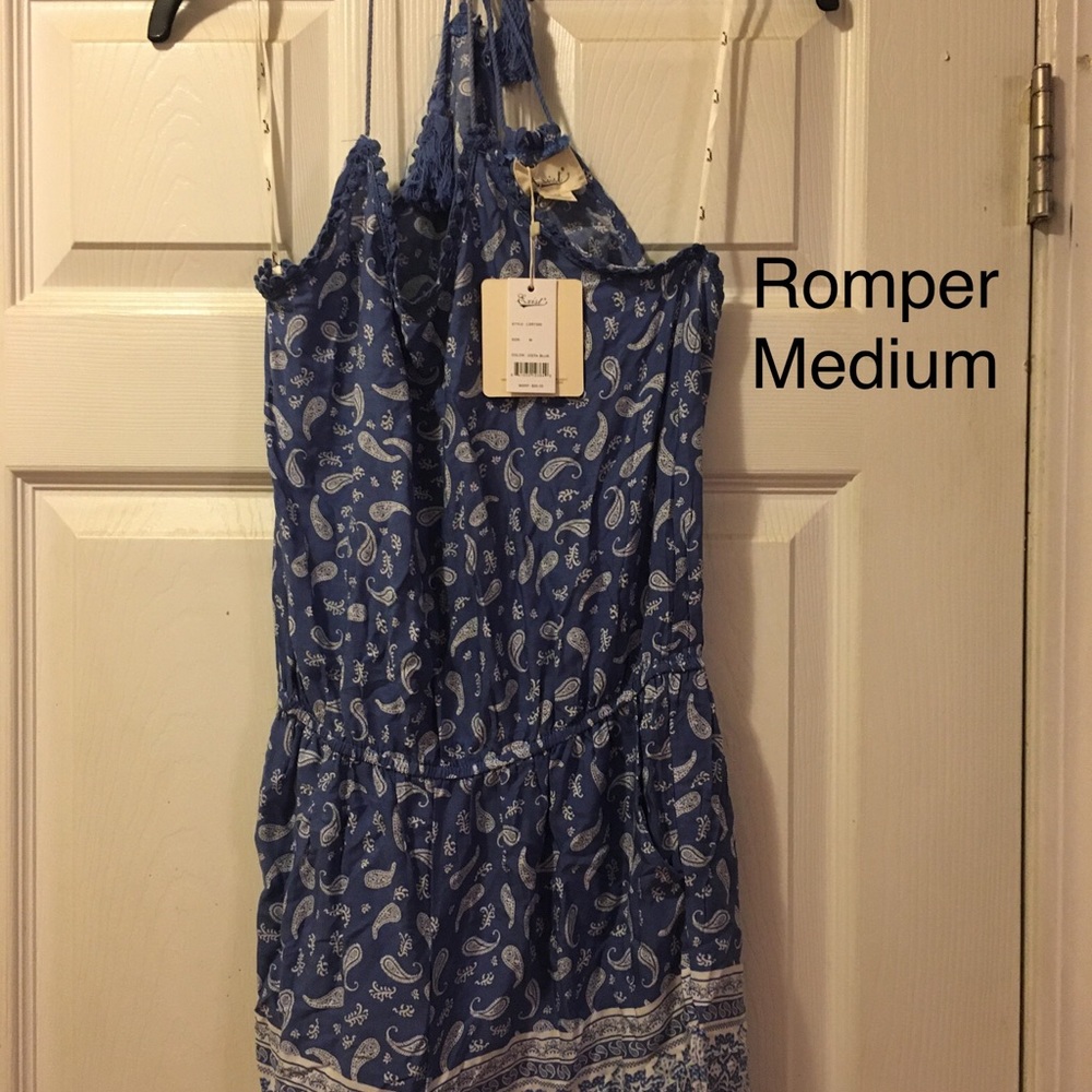 Cute strappy romper